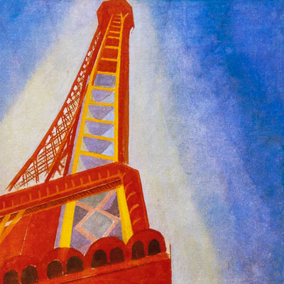Affiche Robert Delaunay : Tour Eiffel (1926)
