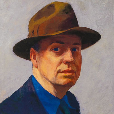 Edward Hopper Art Print - Self Portrait (1930)