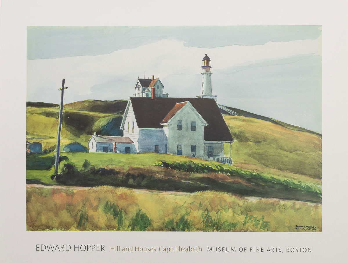 Edward Hopper Art Print Hill And