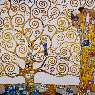 Gustav Klimt Art Print - The tree of life