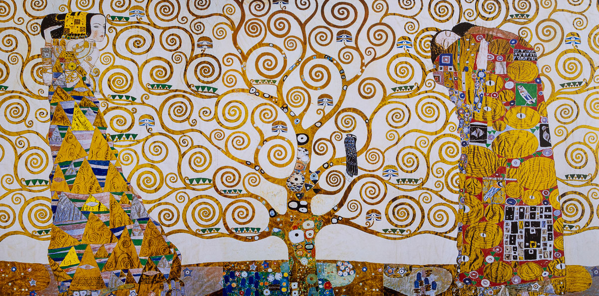 cocaïne Antibiotica bedriegen Gustav Klimt Art print - The tree of life, 1909 - 100 x 50 cm