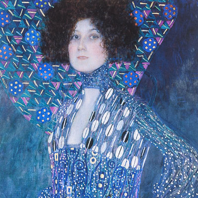 Gustav Klimt Art Print - Emilie Flöge