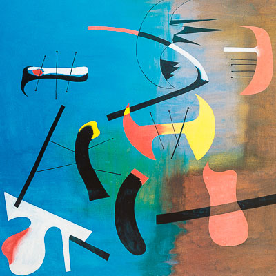 Lámina Joan Miro - Composición (1933)