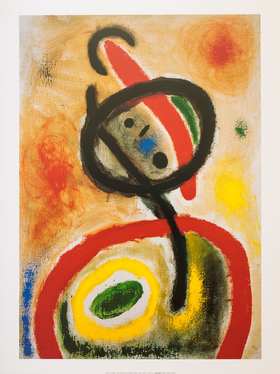 Affiche Joan Miro - Femme III, 1965