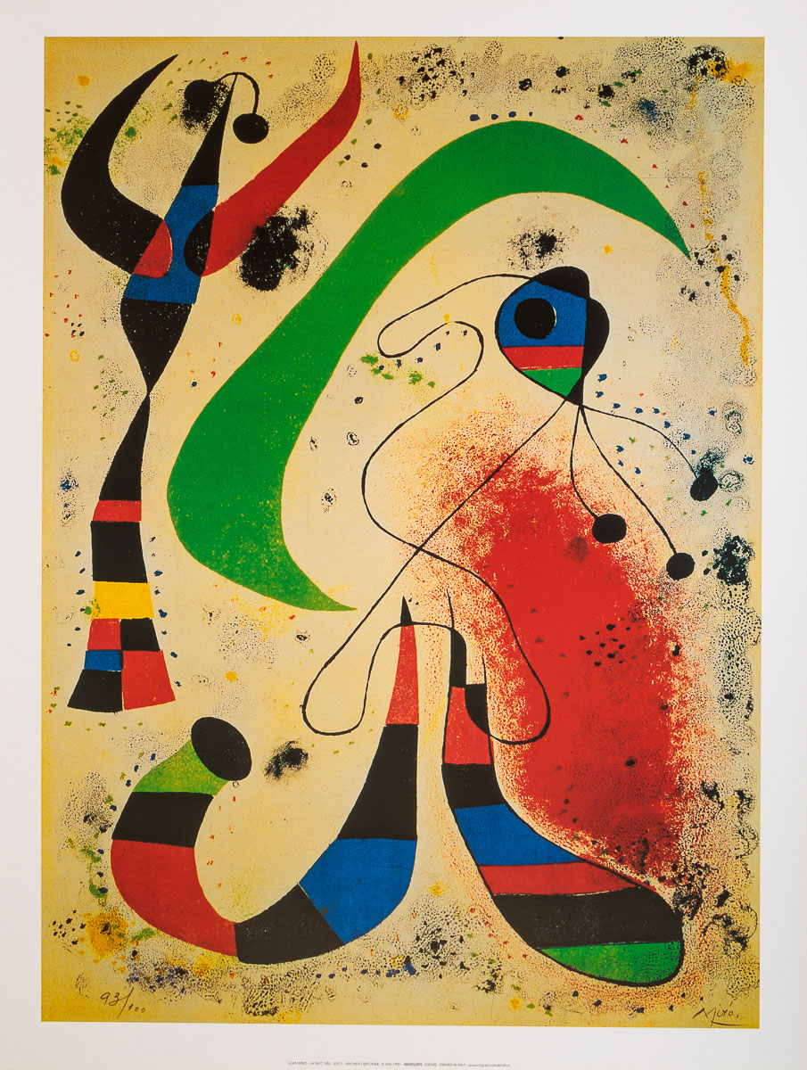 Joan Miro Portrait Art Game