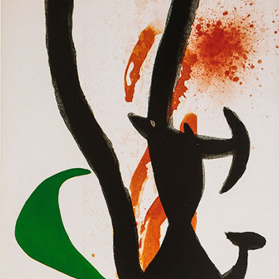 Affiche Joan Miro - Chef des équipages, 1973
