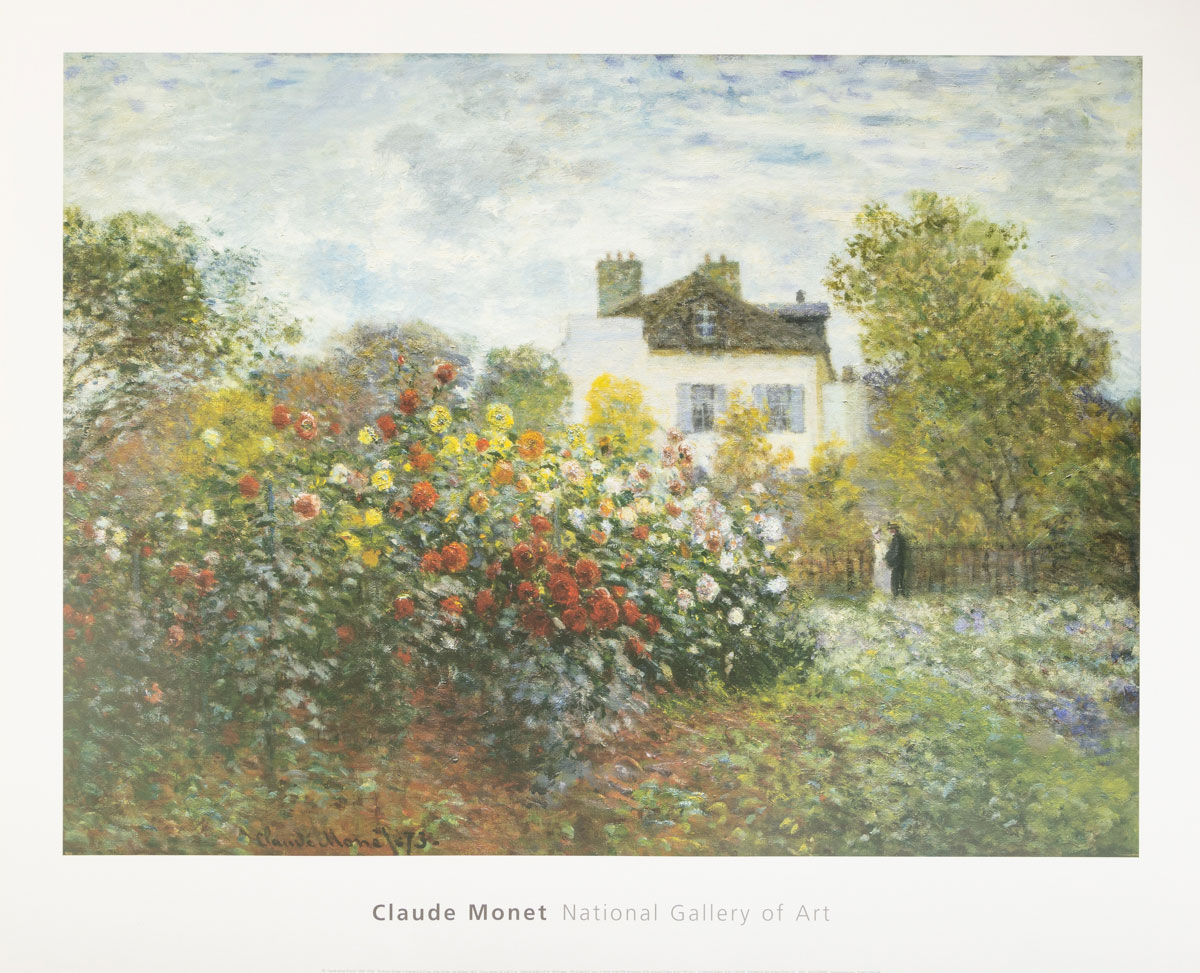Affiche Claude Monet La Maison De L
