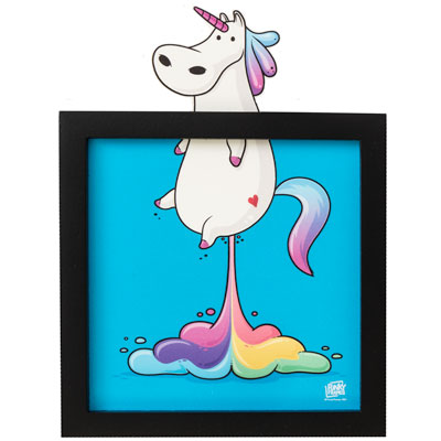 Funky Frames : L'unicorno arcobaleno