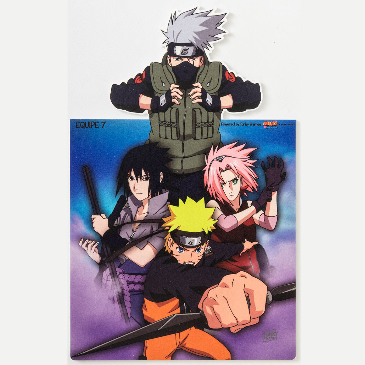 Funky Frames : Naruto, Equipe 7 (détail n°1)