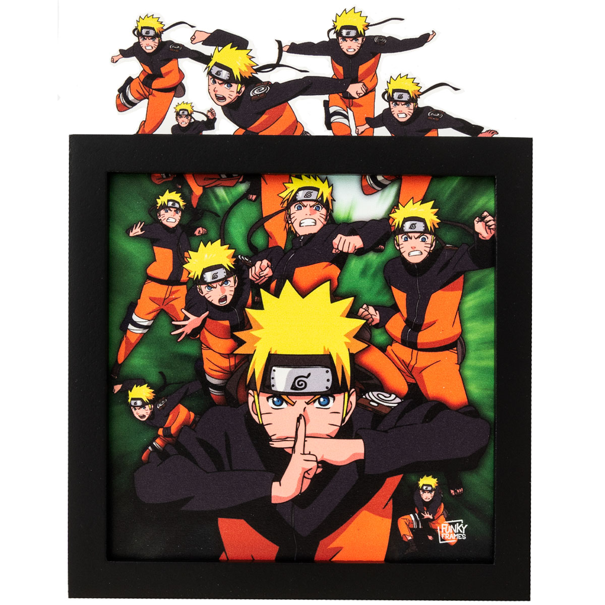 Funky Frames : Naruto, Multicloning