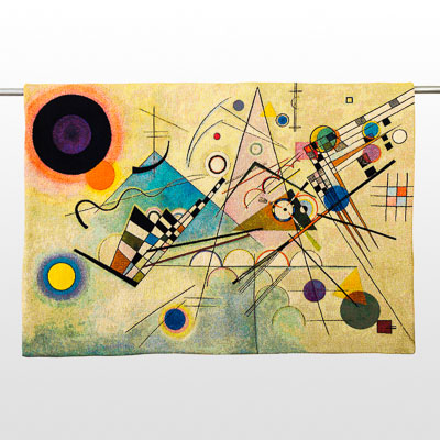 Kandinsky tapestry - Composition VIII (1923)