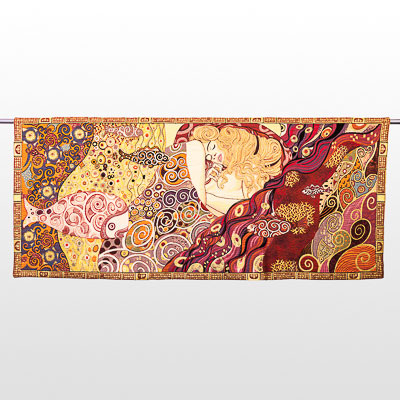 Gustav Klimt tapestry - Danaé