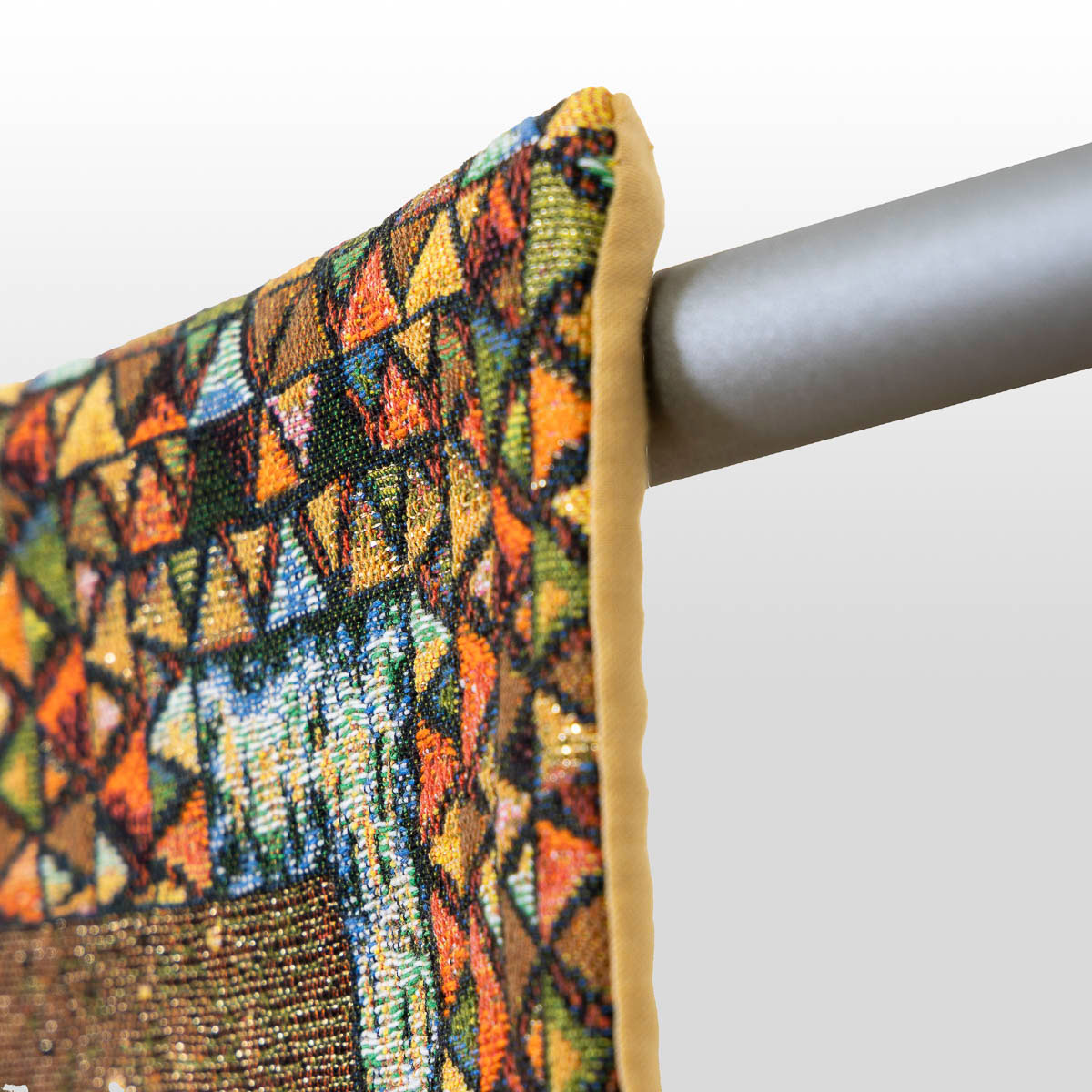 Gustav Klimt Tapestry - The Kiss, Art Nouveau (border)