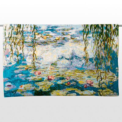 Claude Monet tapestry - Water Lilies