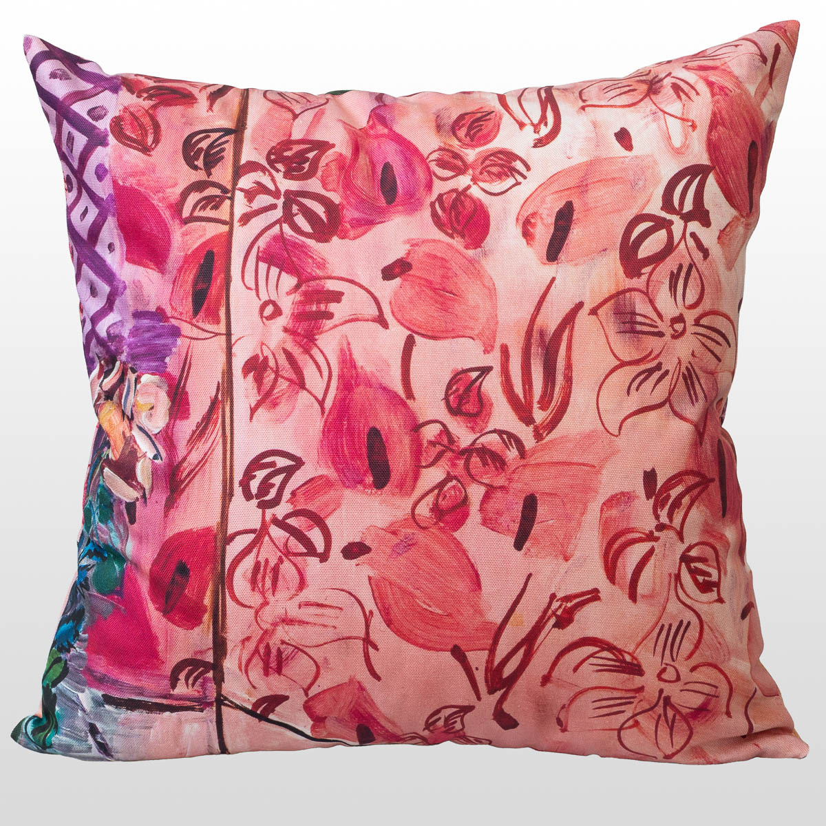 Housse de coussin Raoul Dufy - 30 ans ou la Vie en rose (1931), verso