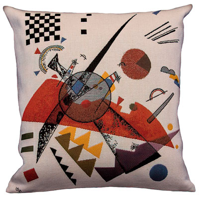 Kandinsky Cushion cover : Orange (1923)