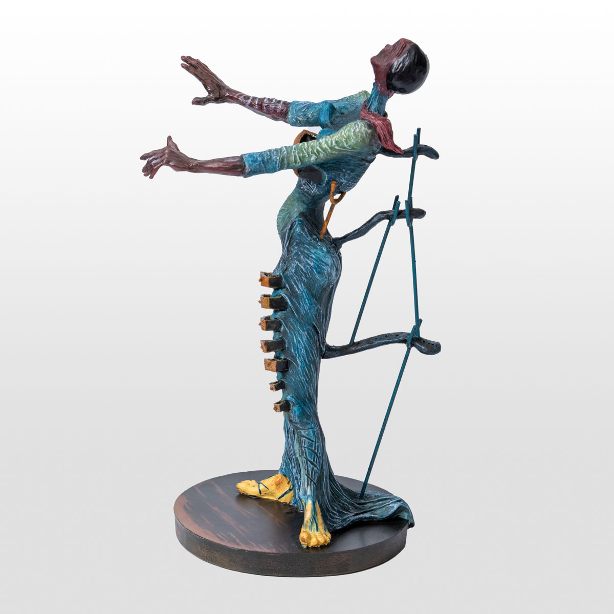 Estatuilla Salvador Dali : La mujer con cajones (detalle n°2)