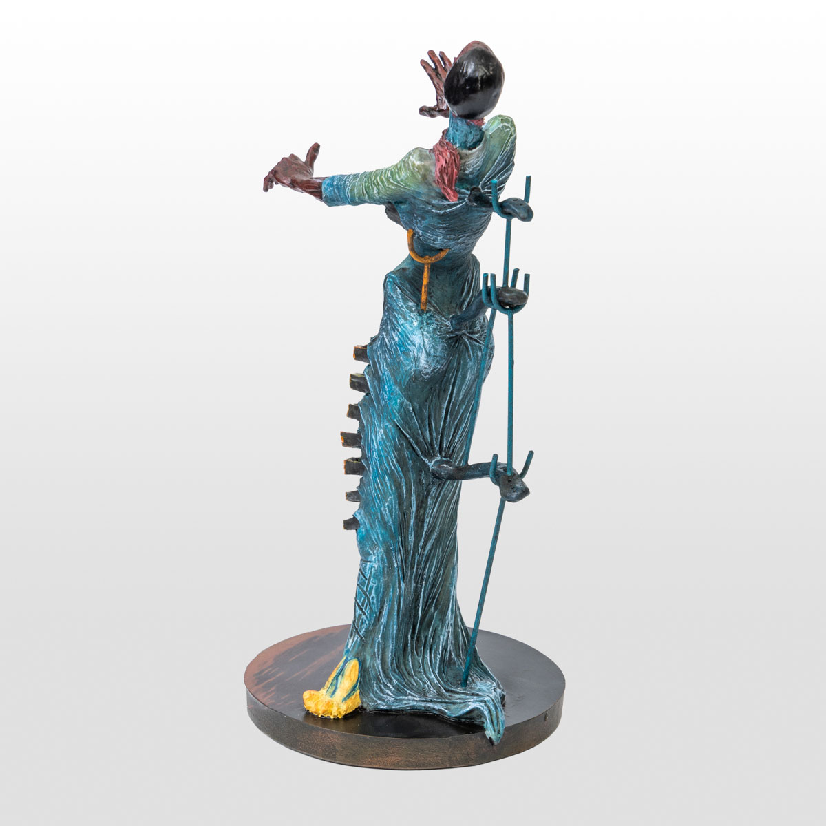 Figurina Salvador Dali : La donna con i cassetti (dettaglio n°3)
