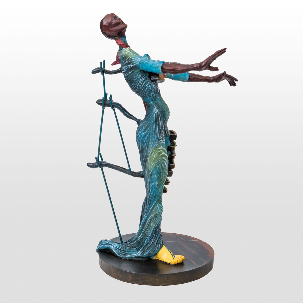 Estatuilla Salvador Dali : La mujer con cajones (detalle n°5)