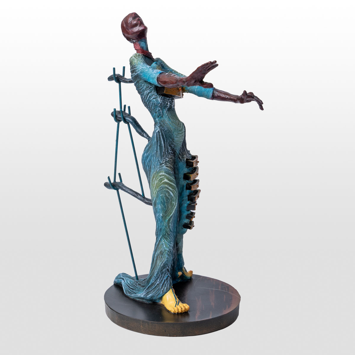 Estatuilla Salvador Dali : La mujer con cajones (detalle n°6)