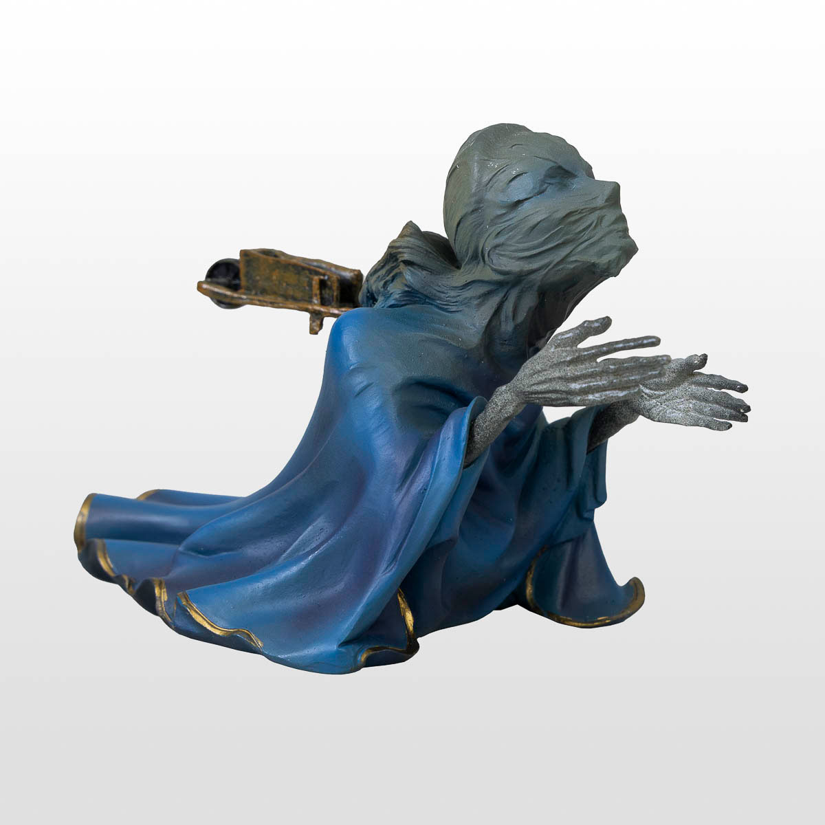 Salvador Dalí figurine: Tristan and Isolde (detail n°2)