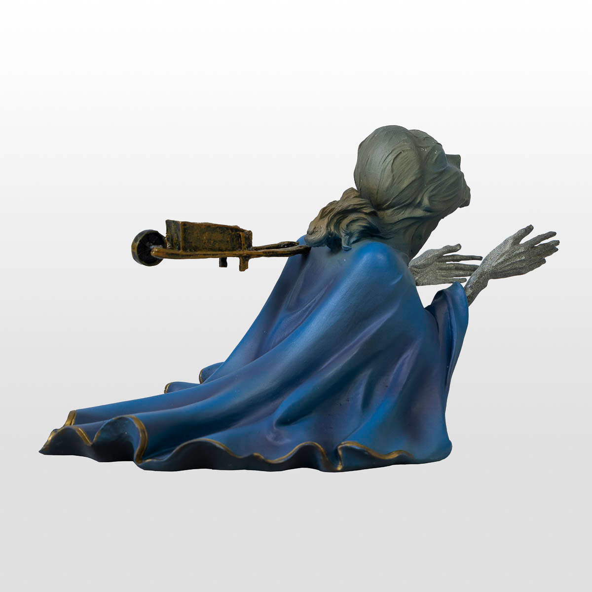 Salvador Dalí figurine: Tristan and Isolde (detail n°3)