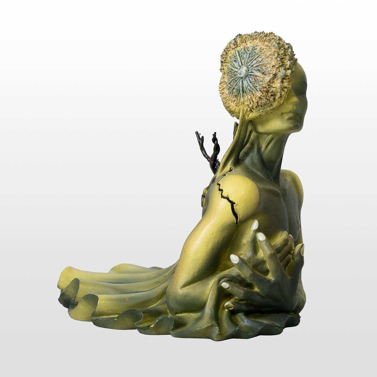 Salvador Dalí figurine: Tristan and Isolde (detail n°7)