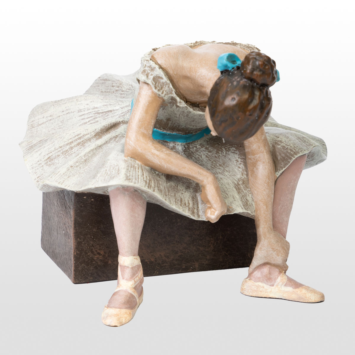 Figurina Edgard Degas : La espera (detalle n°2)
