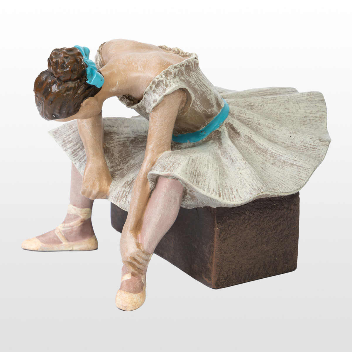 Figurina Edgard Degas : La espera (detalle n°3)