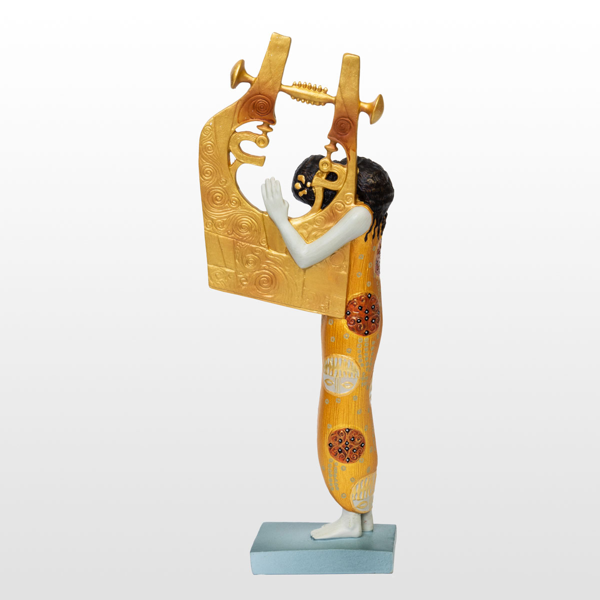 Figurine Gustav Klimt : La poésie (détail n°3)