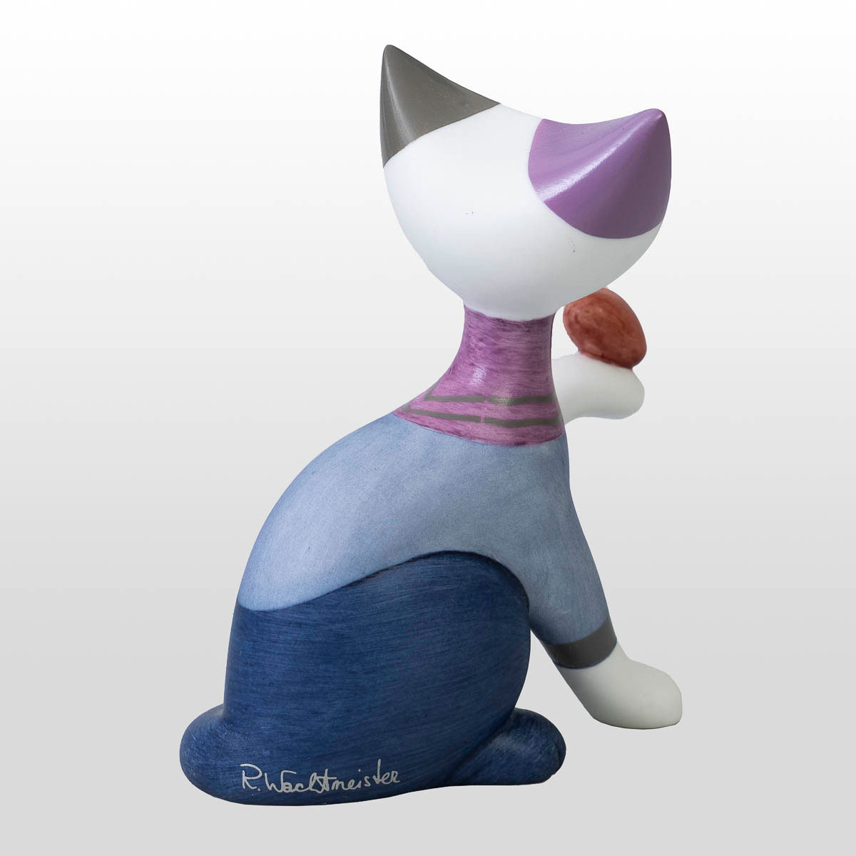 Figura de porcelana Rosina Wachtmeister: Amanda (vista trasera de perfil derecho)