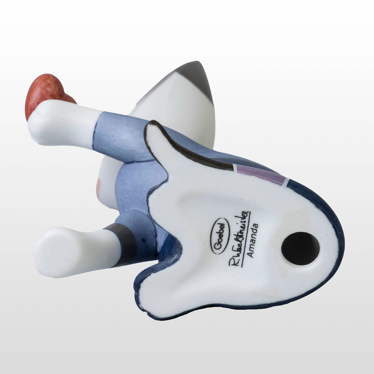 Figura de porcelana Rosina Wachtmeister: Amanda (vista inferior)