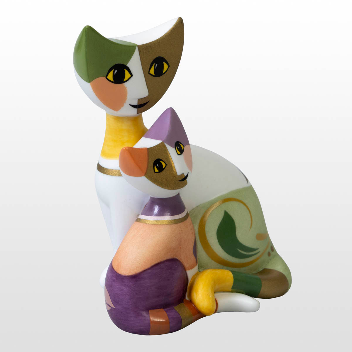 Figurine en porcelaine Rosina Wachtmeister : Silvia et Astro (détail n°6)