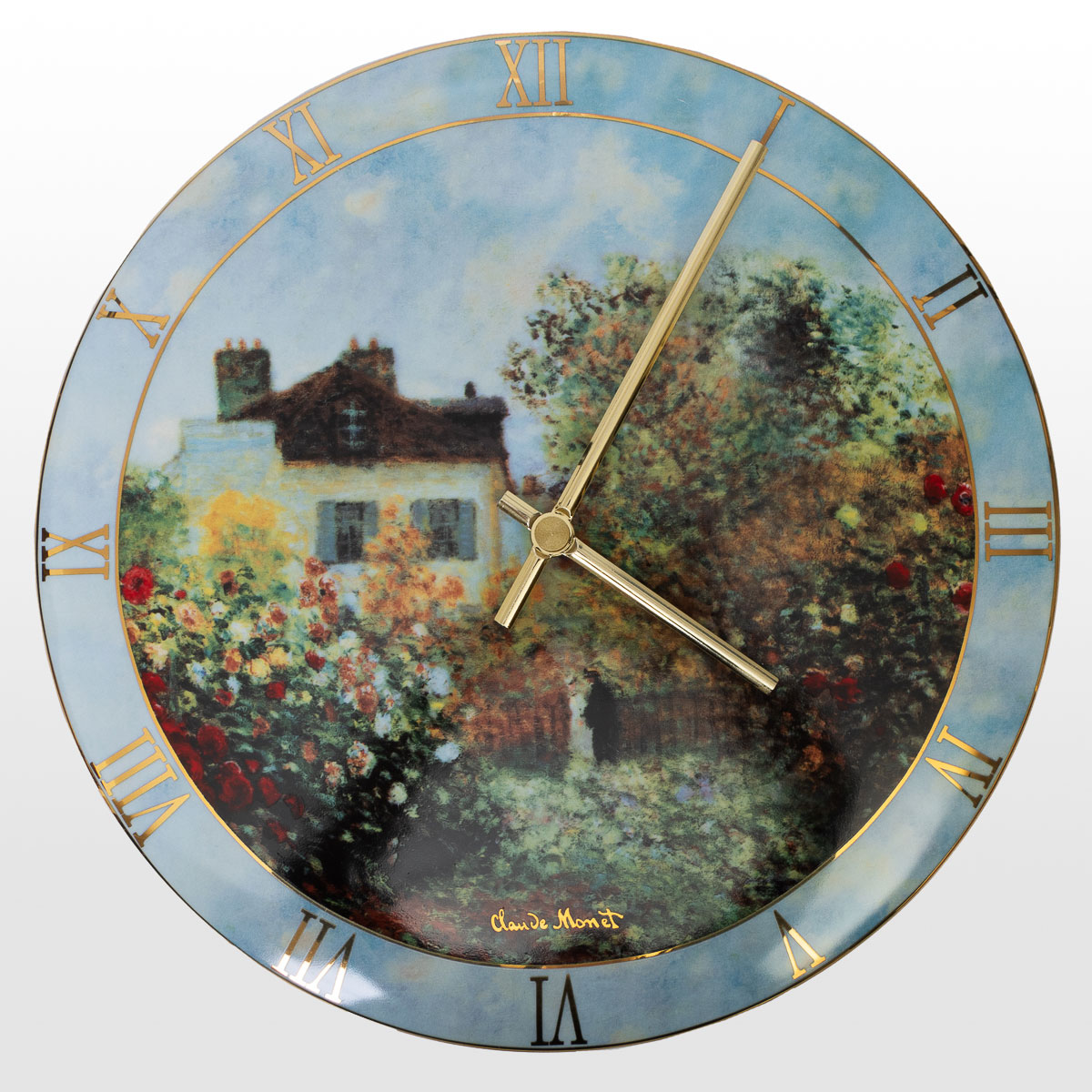 Horloge Murale Claude Monet La Maison