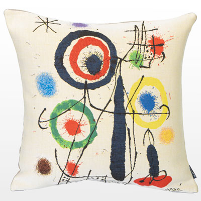 Funda de cojín Joan Miró: Untitled 1775 (1963)