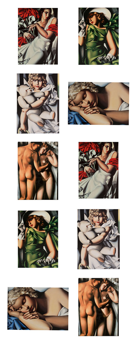 10 tarjetas postales Tamara de Lempicka