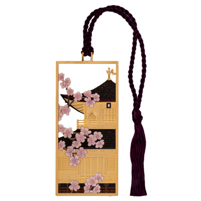 Zen Temple Golden Pavilion Bookmark : Kinkaku-ji 