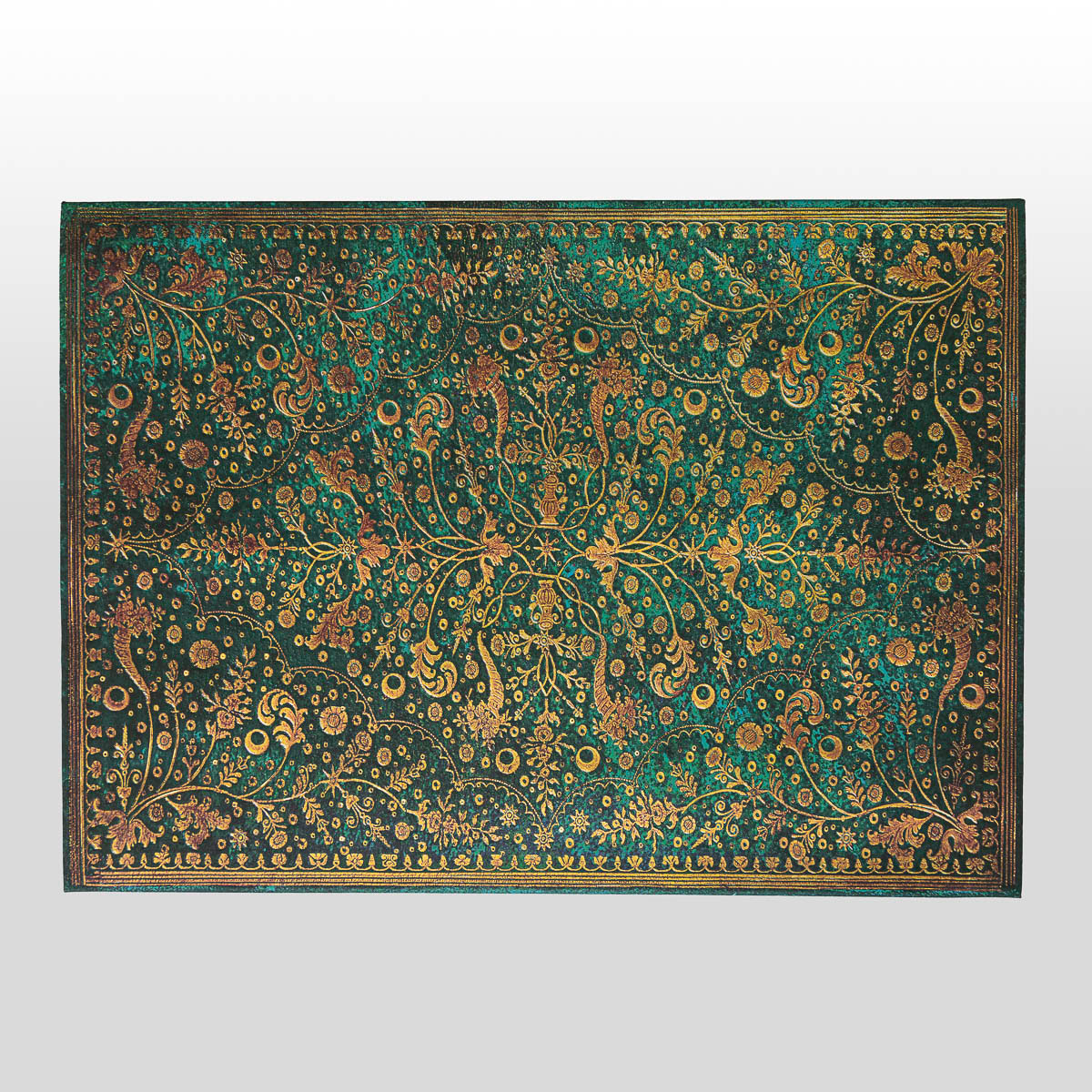 Document Folder - Emerald flower (detail 2)