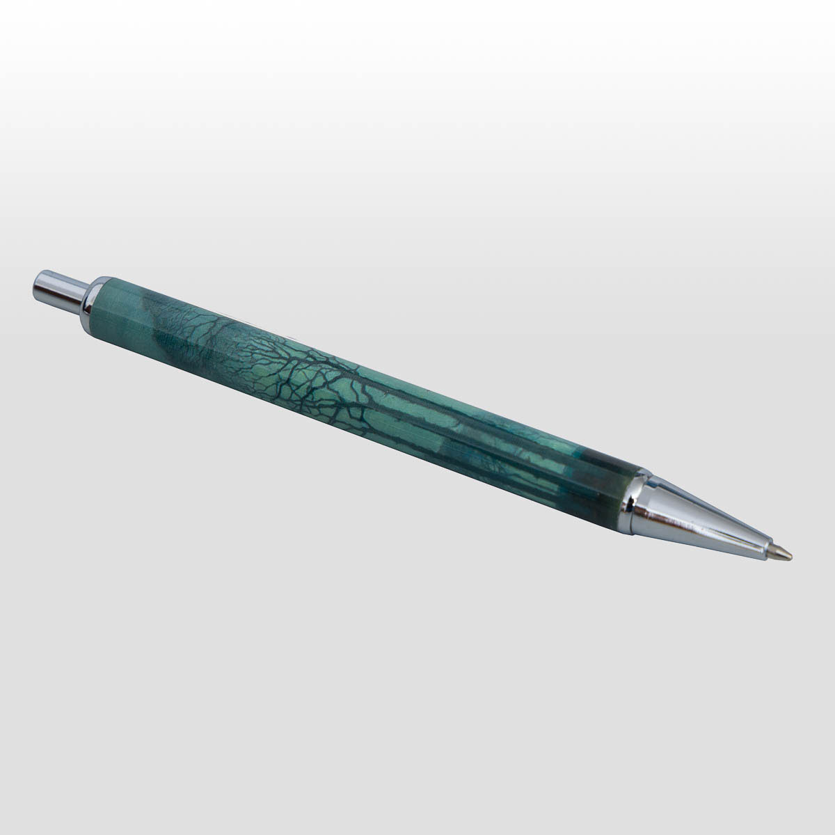 Ballpoint pen after Jan Mankes: Row of trees (detail)