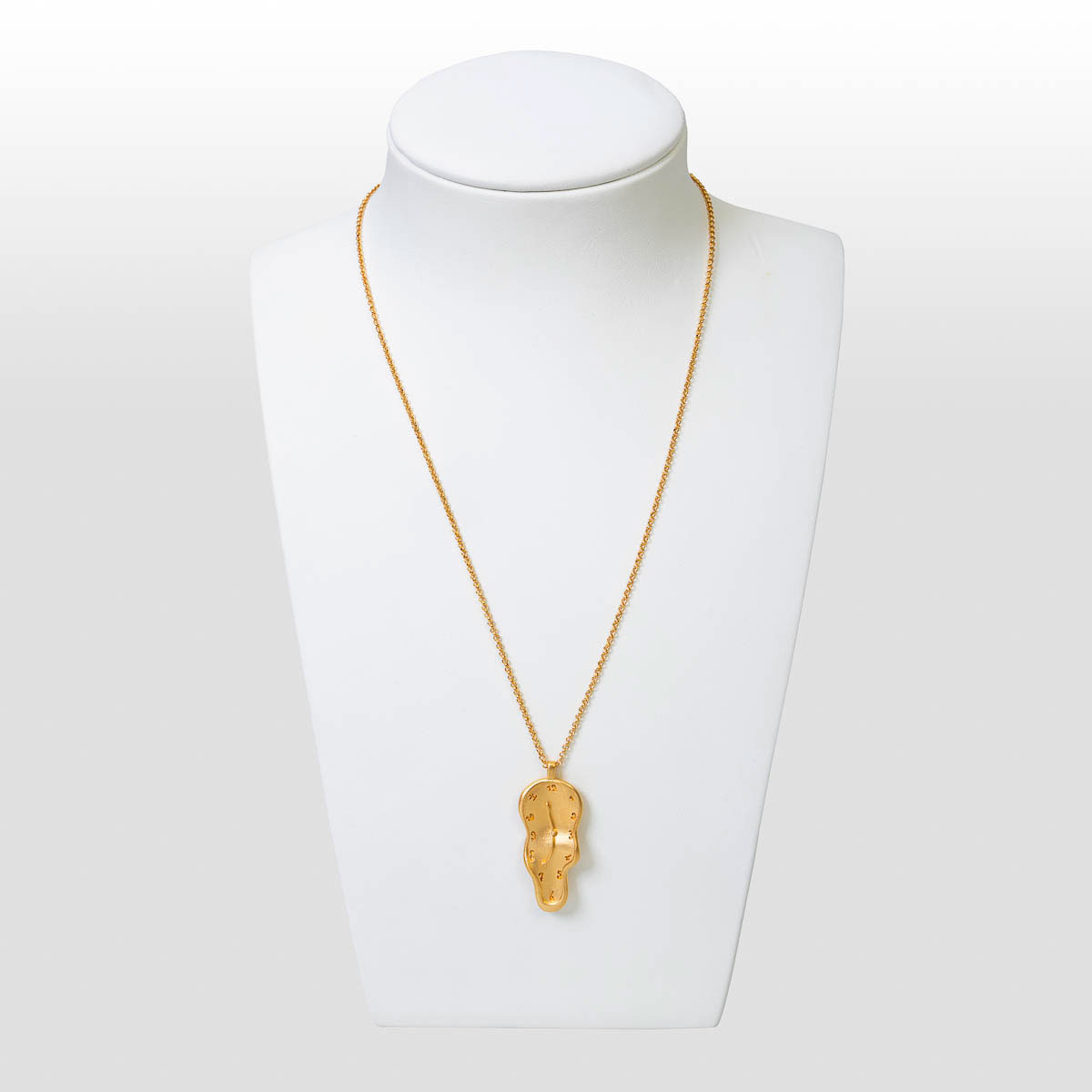 Ciondolo ispirato a Salvador Dali: Orologio molle (scatola firmata Dali)