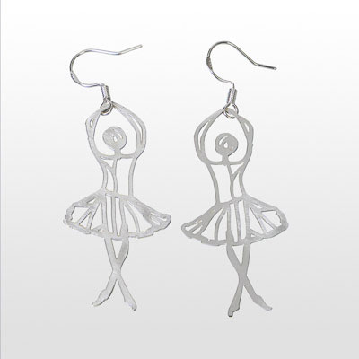 Boucles d'oreilles Degas : Petite danseuse