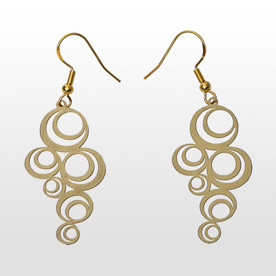 Boucles d'oreilles Gustav Klimt : Adèle