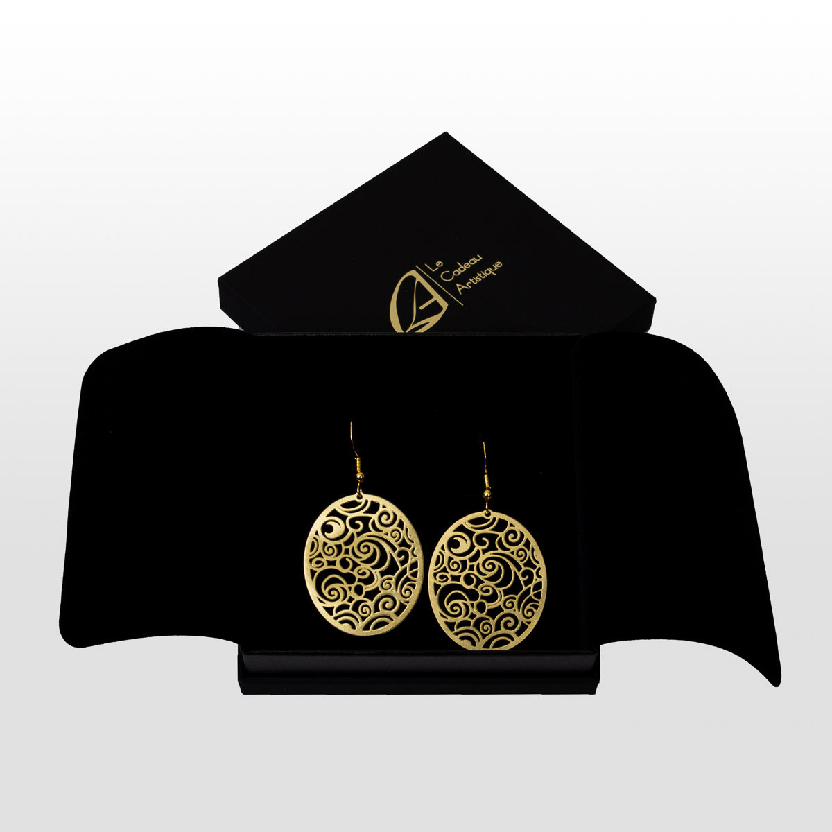 Earrings after Van Gogh: The Starry Night (gift box)