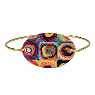 Bracelet jonc Kandinsky : Color Study