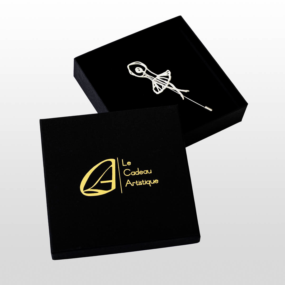 Spilla Degas: Piccola ballerina (dettaglio 2)