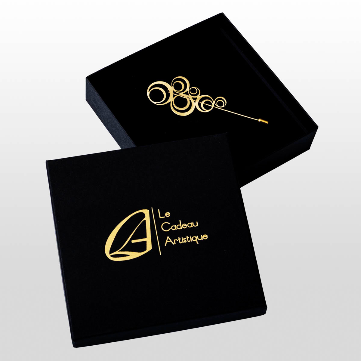 Broche Gustav Klimt : Arbol de la vida (detalle 2)