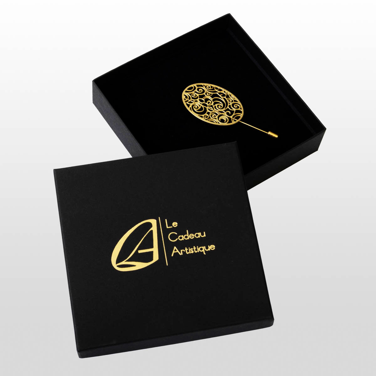 Spilla Vincent Van Gogh : Notte stellata (dettaglio 2)