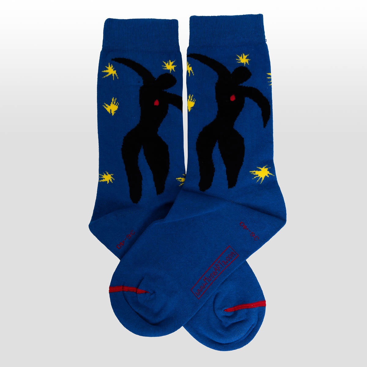 Chaussettes Henri Matisse : La chute d'Icare (détail 2)