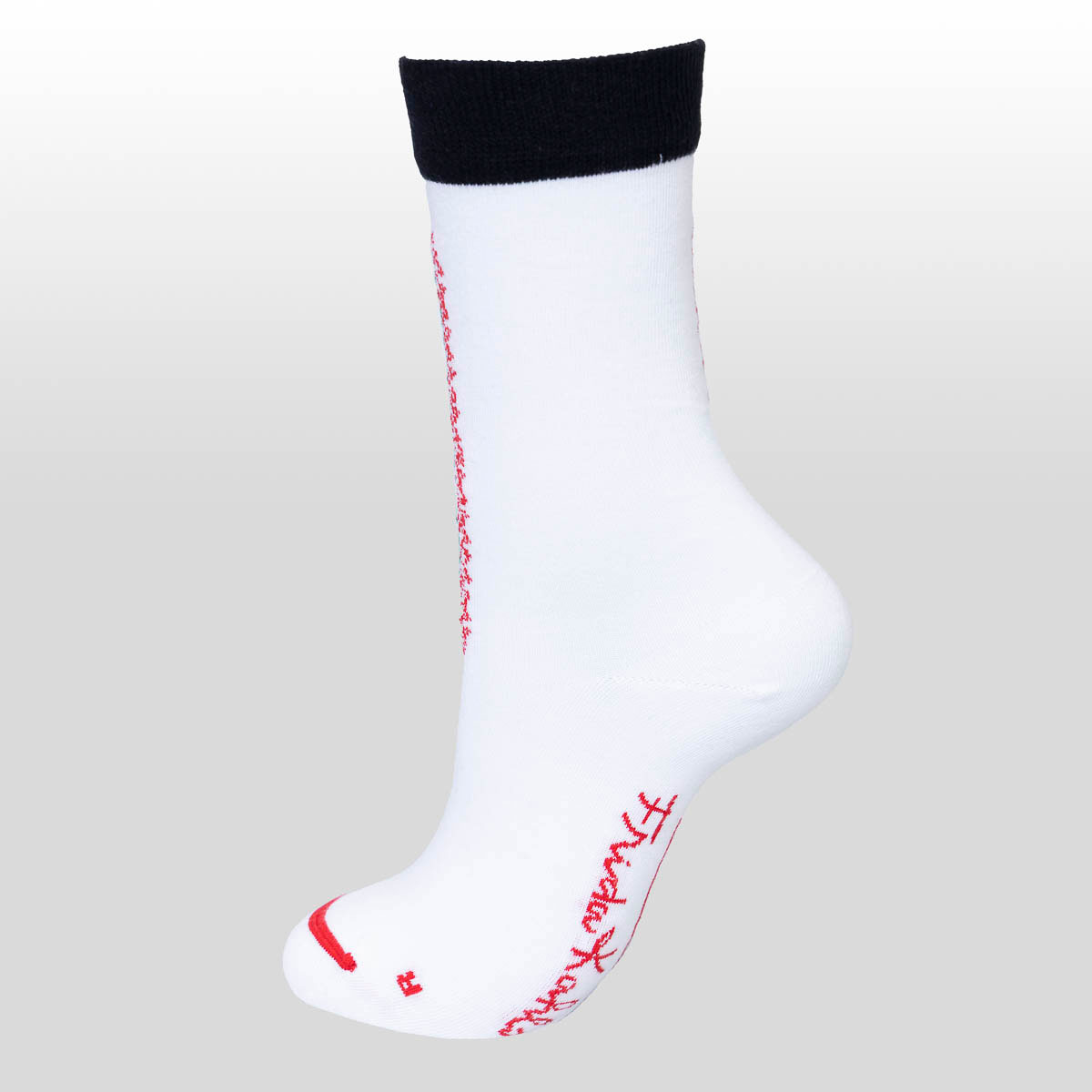 Calcetines de Frida Kahlo: Cráneo del día de los muertos (detalle 1)