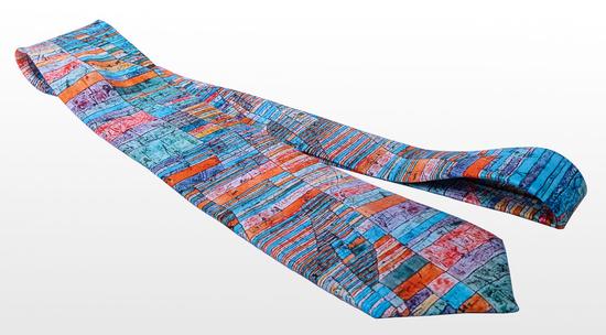 Cravate Paul Smith Skinny 6cm - Soie Italienne - Multicolore - Neuve Avec étiquettes
